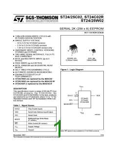 浏览型号24C02的Datasheet PDF文件第1页
