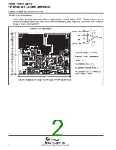 浏览型号OP07CP的Datasheet PDF文件第2页