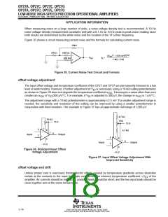 浏览型号OP37G的Datasheet PDF文件第18页