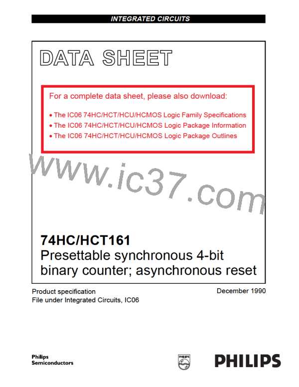 74HC161图片预览