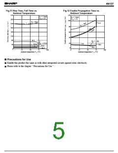 浏览型号6N137的Datasheet PDF文件第5页