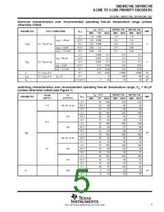 浏览型号74HC148的Datasheet PDF文件第5页
