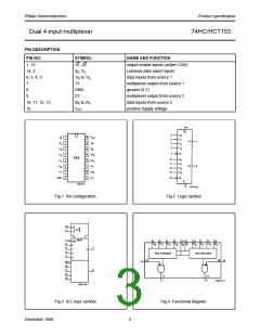 浏览型号74HC153的Datasheet PDF文件第3页