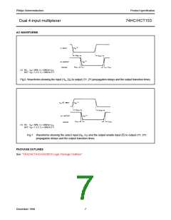 浏览型号74HC153的Datasheet PDF文件第7页