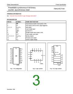 浏览型号74HC161的Datasheet PDF文件第3页