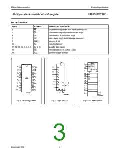 浏览型号74HC165BQ-G的Datasheet PDF文件第3页