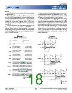 浏览型号MT48LC4M32LFFC的Datasheet PDF文件第18页