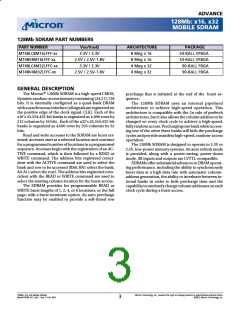 浏览型号MT48LC4M32LFFC的Datasheet PDF文件第3页
