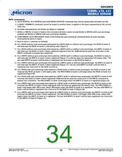 浏览型号MT48LC4M32LFFC的Datasheet PDF文件第34页