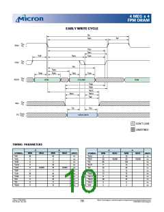 浏览型号MT4C4M4B1TG-6的Datasheet PDF文件第10页