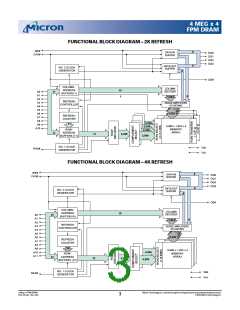 浏览型号MT4C4M4B1TG-6的Datasheet PDF文件第3页