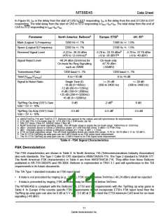 浏览型号MT88E45BN1的Datasheet PDF文件第11页