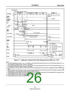 浏览型号MT88E45BN1的Datasheet PDF文件第26页