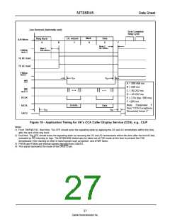 浏览型号MT88E45BN1的Datasheet PDF文件第27页