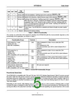 浏览型号MT88E45BN1的Datasheet PDF文件第5页