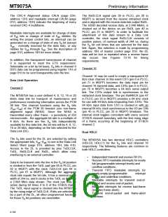 浏览型号MT9075A的Datasheet PDF文件第16页