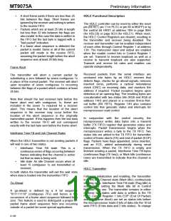浏览型号MT9075AP的Datasheet PDF文件第18页