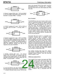 浏览型号MT9075AP的Datasheet PDF文件第24页
