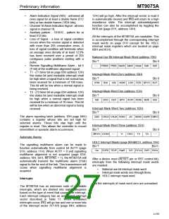 浏览型号MT9075AP的Datasheet PDF文件第27页