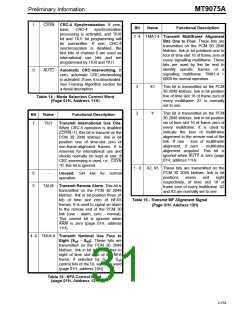 浏览型号MT9075AP的Datasheet PDF文件第31页