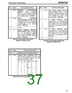 浏览型号MT9075AP的Datasheet PDF文件第37页