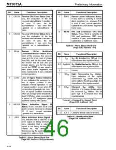 浏览型号MT9075AP的Datasheet PDF文件第46页