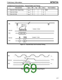浏览型号MT9075AP的Datasheet PDF文件第69页