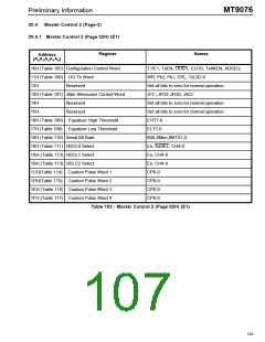 浏览型号MT9076的Datasheet PDF文件第107页