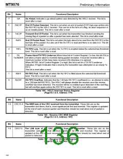 浏览型号MT9076的Datasheet PDF文件第136页