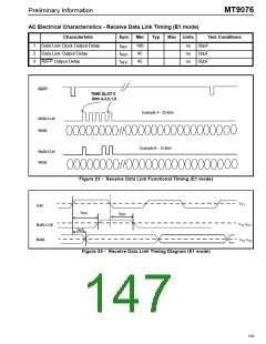 浏览型号MT9076的Datasheet PDF文件第147页