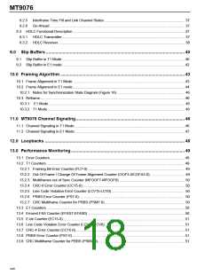 浏览型号MT9076的Datasheet PDF文件第18页