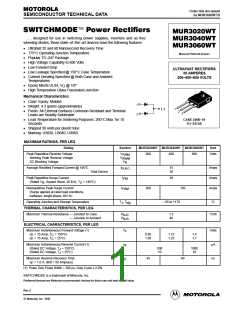浏览型号MUR3060WT的Datasheet PDF文件第1页