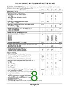 浏览型号NCP1052P44的Datasheet PDF文件第8页