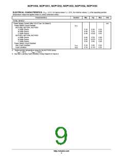 浏览型号NCP1052ST100的Datasheet PDF文件第9页