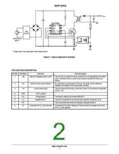 浏览型号NCP1200A/D的Datasheet PDF文件第2页