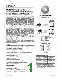 浏览型号NCP1207-D的Datasheet PDF文件第1页