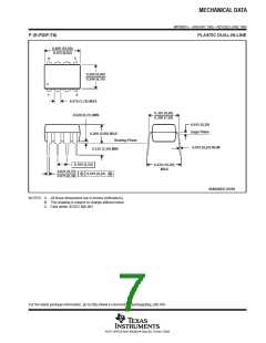 浏览型号NE5532P的Datasheet PDF文件第7页