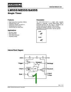 浏览型号NE555的Datasheet PDF文件第1页