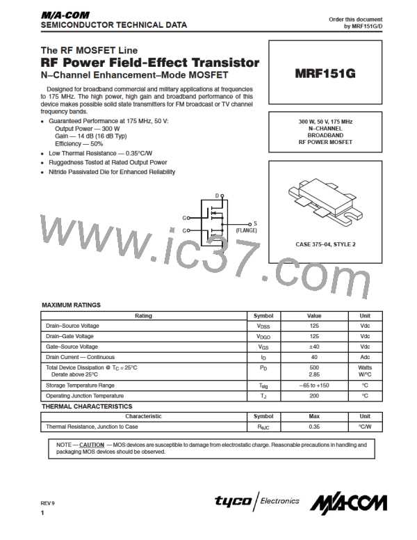 MRF151G图片预览