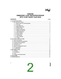 浏览型号80960SB的Datasheet PDF文件第2页