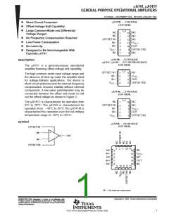 浏览型号MA741的Datasheet PDF文件第1页