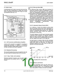 浏览型号MAS3539F的Datasheet PDF文件第10页
