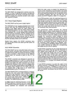 浏览型号MAS3539F的Datasheet PDF文件第12页