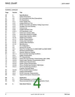 浏览型号MAS3539F的Datasheet PDF文件第4页