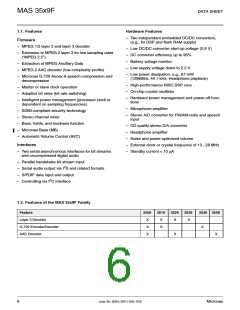 浏览型号MAS3539F的Datasheet PDF文件第6页
