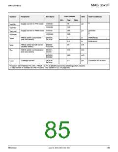 浏览型号MAS3539F的Datasheet PDF文件第85页