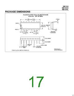 浏览型号MB1504的Datasheet PDF文件第17页