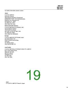 浏览型号MB1504的Datasheet PDF文件第19页