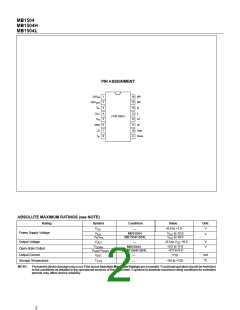 浏览型号MB1504的Datasheet PDF文件第2页