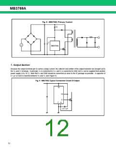 浏览型号MB3769A的Datasheet PDF文件第12页
